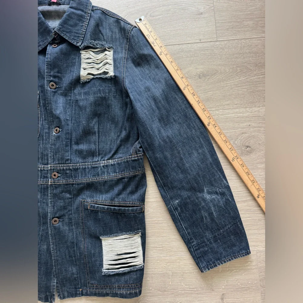 Miu Miu Blue Denim Jacket Size XL - Picture 6 of 12